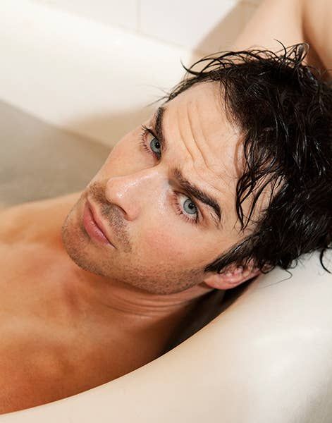 Here's A Naked Ian Somerhalder In A Bathtub Vampire Dires, Ian Somerhalder Photoshoot, Ian Joseph Somerhalder, Ian Somerhalder Vampire Diaries, Damon Salvatore Vampire Diaries, Vampire Diaries Damon, Ian Somerhalder, Vampire Diaries The Originals, Damon Salvatore