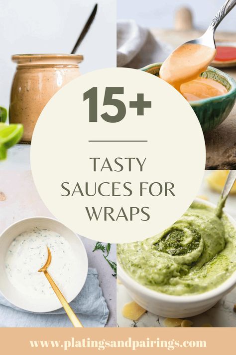 In search of some tasty sauces for wraps? I’ve got you covered with this handy guide. Whether you're craving a tangy kick or a creamy indulgence, the right sauce can transform a simple wrap into a flavor-packed delight. Wraps Sauce Recipe, Chicken Wrap Sauces, Sauces For Chicken Wraps, Chicken Wrap Sauce Recipes, Chicken Wrap Sauce, Wrap Sauce Recipe, Sauce For Wraps, Best Sauce For Chicken, Easy Chicken Wrap