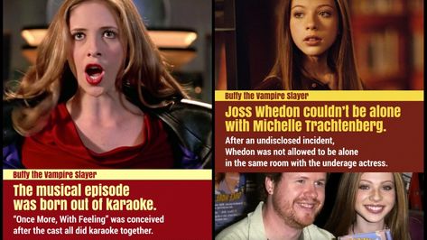 15 Facts About 'Buffy the Vampire Slayer' | Cracked.com Spike X Buffy, Spike And Buffy, Movie Club, Michelle Trachtenberg, Joss Whedon, Avengers Movies, Buffy The Vampire, Hit Songs, Mockingjay