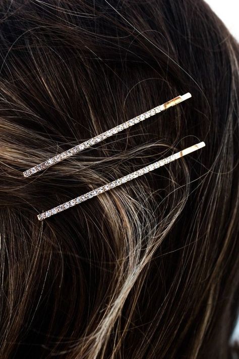 Diamond Hair Clips, Diamond Hair Clip, Prom Trends, Rhinestone Hair Clips, Prom 2023, Luxurious Hair, Diamond Hair, Bobby Pin Hairstyles, Rhinestone Hair Clip