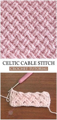 Crochet Cable Stitch Pattern, Crochet Cable Blanket, Cable Stitch Pattern, Crochet Cables Pattern, Basket Weave Crochet, Crochet Cable Stitch, Basketweave Stitch, Crochet Cable, Easy Crochet Stitches