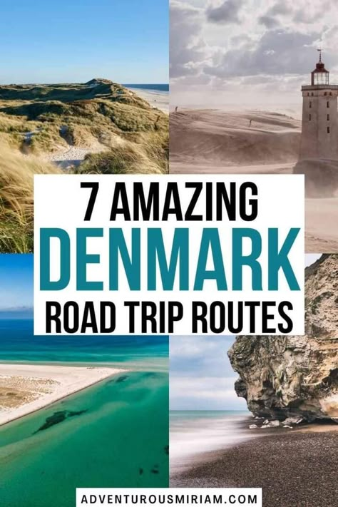 Most visitors that come to Denmark only visit Copenhagen, and that’s a shame because there are SO many beautiful places here. Like Funen, which is the most romantic mini destination you’ve never heard of, or North Jutland which is blessed with enchanted forests and a watery and rugged beauty. Here’s a list of the best summer road trips in Denmark. Denmark Beautiful Places, Denmark Roadtrip Map, Funen Denmark, What To Do In Denmark, North Jutland Denmark, Best Places To Visit In Denmark, Denmark Travel Places To Visit, Denmark With Kids, Denmark Roadtrip