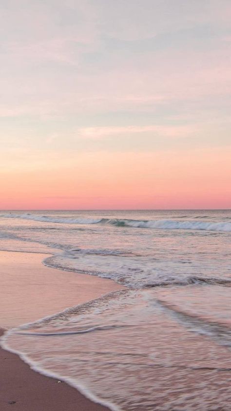 Pink Ocean Wallpaper, Sunset Iphone Wallpaper, Beach Wallpaper Iphone, Beach Sunset Wallpaper, Pastel Beach, Cute Summer Wallpapers, Pastel Sunset, Artistic Wallpaper, Beach Background