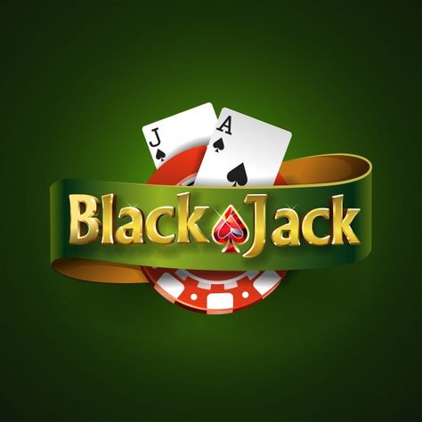 Blackjack logo with green ribbon and on ... | Premium Vector #Freepik #vector #card #red #game #ribbon Casino Card Game, Play Slots Online, Game Logos, Ribbon Logo, Casino Logo, Lady Godiva, Game Logo Design, Gaming Banner, Black Jack