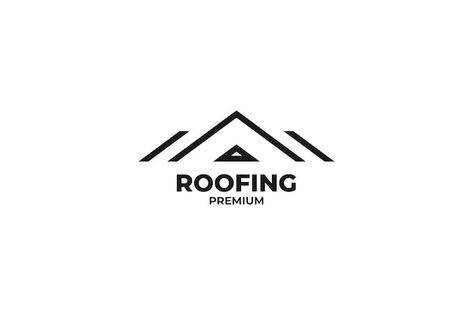 Roofer Logo, Roof Logo Design, Renovation Logo, Contractor Logo, Roofing Company Logos, Logo Design Ideas Creative, Roof Logo, Roofing Logo, App Concept