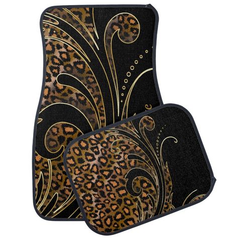 Personalize Car, Brown Car, Cars Garage, Jaguar Animal, Custom Car Mats, Car Deco, Cool Car Accessories, Girly Car, Car Floor Mat