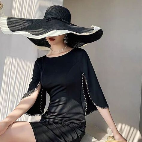 Wide Brim Hat Women, Womens Beach Hat, Dorothy Dandridge, Oversized Hat, Wide Brim Straw Hat, Boho Hat, Straw Sun Hat, Large Hats, Cover Beachwear