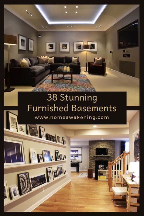 Basement Tv Rooms, Finished Basement Designs, Basement Designs, Dream Basement, Basement Furniture, Basement Layout, Modern Basement, Basement Inspiration, Basement Bar Designs