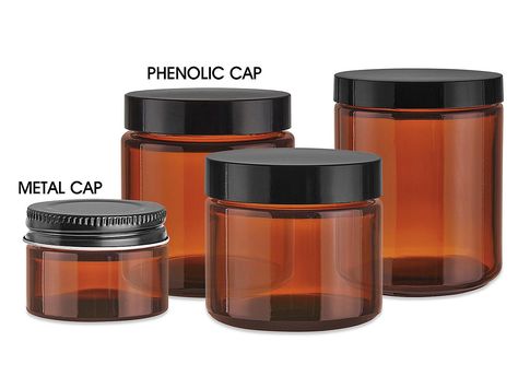 Amber Straight-Sided Glass Jars in Stock - ULINE.ca Intention Candles, Bottles And Jars, Apothecary, Glass Jars, Shopping List, Amber, Bath And Body, Siding, Marble