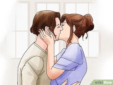 How to Kiss Passionately: 13 Steps (with Pictures) - wikiHow First Kiss Ideas Couple, How To Give Him Butterflies By Kiss, Kissing Technique Cards, How Can I Kiss Someone, How To Be A Better Kisser Tips Kiss, Kiss Types Ideas, How To Do Lip Kissing, How To Make Out Step By Step, How To Be A Better Kisser