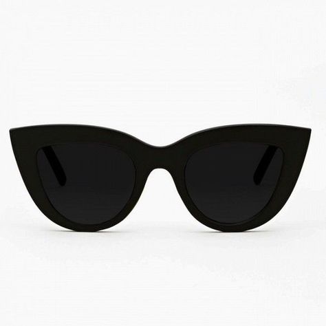 Cat-eye sunglasses Mh Aesthetic, Fake Glasses, Cats Eyes, Black Cat Eye Sunglasses, Cute Sunglasses, Cute Glasses, Fashion Eye Glasses, Black Cat Eyes, Trendy Sunglasses