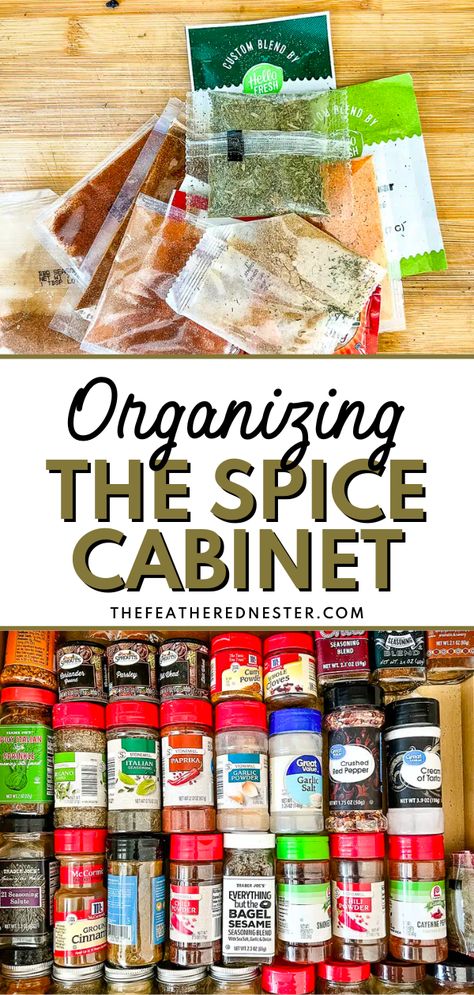 Add decluttering and organizing a spice drawer to your deep cleaning list! It only takes a few simple steps depending on when spices expire and how often you use them for the dishes you enjoy cooking the most. And when everything is in its place, you’ll be able to grab and use your seasonings with your eyes closed — almost! Storing Spices Organizing Ideas, Organizing Spices In Cabinet, Deep Cleaning List, Deep Cleaning Lists, Drawer Spice Rack, Recipe Inspirations, Decluttering And Organizing, Chicken Taco Seasoning, Storing Spices