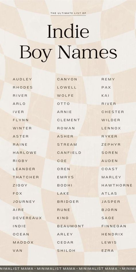 Boho Boy Names, Bohemian Baby Names, List Of Baby Names, Van Tattoo, Names And Meanings, Hipster Baby Names, Full Names, Boys Names, Unique Baby Boy Names