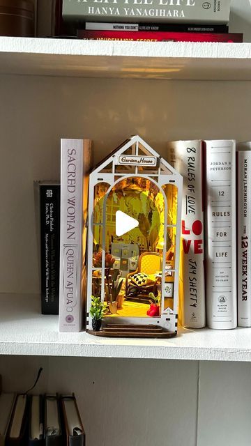 Michaels Stores on Instagram: "Book lovers, RUN don’t walk🏃‍♂️ Add a little magic to your shelf with a book nook📚✨

#makeitwithmichaels #michaelsstores #booknook #booknookstagram #booktok" Mini Crafts, Plant Parent, Tiny Plants, Mini Greenhouse, Orange House, Mini Craft, Book Corners, House Book, Amazon Storefront