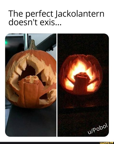 The perfectJackolantern doesn't exis... – popular memes on the site iFunny.co #dankmemes #memes #spicy #altfeat #spooktober #the #perfectjackolantern #doesnt #exis #pic Cute Pumpkin Carving, Halloween Pumpkin Carving Stencils, Pumkin Carving, Pumpkin Carving Contest, Creative Pumpkin Carving, Amazing Pumpkin Carving, Pumpkin Carving Designs, Halloween Pumpkin Designs, Pumpkin Carvings Stencils