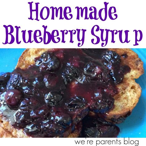 homemade blueberry syrup Blueberry Syrup Recipe Easy, Blueberry Syrup Recipe, Blueberry Sauce Recipe, Homemade Blueberry Syrup, Blueberry Syrup, Blueberry Sauce, Homemade Syrup, Blueberry Crumble, Quick Breakfast Recipes