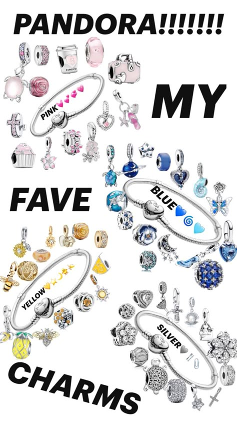 This page prob cost over 10k lol Bestie Pic Ideas, Charm Bracelet Pandora, Summer Bag Essentials, Teenager Birthday Gifts, Ideas Para Pulseras, Aesthetic Bracelets, Routines Ideas, Pandora Bracelet Ideas, Pandora Bracelet Charms Ideas