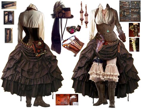 My Dream Steampunk Outfit Steampunk Games, Punk Diy, Steampunk Items, Steampunk Fantasy, Casual Goth, Medieval Clothes, Witch Costumes, Steampunk Cosplay, Steampunk Diy