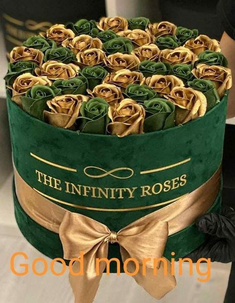 Roses, Green, Gold