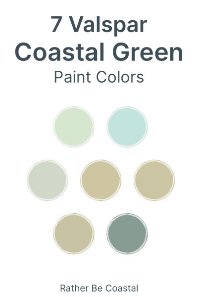 Are you thinking about creating a coastal paint palette for your home. Valspar has multiple coastal green colors to inspire your project Valspar Beach Paint Colors, Valspar Coastal Paint Colors, Coastal Green Paint, Coastal Green Paint Colors, Valspar Green Paint Colors, Valspar Paint Colors Green, Valspar Green, Coastal Paint Palette, Valspar Blue