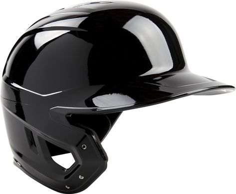 Rawlings | MACH Single Ear Batting Helmet | Pro-Style Baseball Helmet | Right Hand & Left Hand Batter Options Baseball Helmet, Batting Helmet, Magic Items, Gloss Paint, Shell Design, Paint Finish, Sports Baseball, Clear Coat, Major League