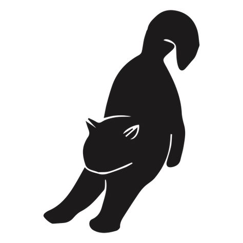 Cat stretching silhouette #AD , #Paid, #ad, #silhouette, #stretching, #Cat Stretching Cat, Cat Stretching, Graphic Desi, Mo Design, Silhouette Png, Shirt Maker, Educational Projects, Layout Template, Silhouette Svg