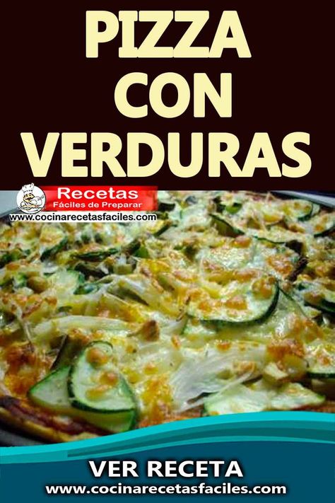 Una receta muy sencilla y  económica, esta pizza es muy sana ya que se compone en gran parte de productos vegetales, si sigues alguna dieta  reduce el nivel de quesos de la pizza...✅ #cocinarecetasfaciles #recetascaseras recetasfacilesysencillas #recetasdepizza Pasta Pizza, Mozzarella, Pizza, Pasta, Pizzas