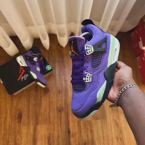 The Nike Air Jordan 4 retro canyon purple was designed to fit everyday wear, with a cushioned midsole for comfort. Size: 40-46 Link in bio to shop #thehypestrikeng Jordan 4 Retro Canyon Purple, Nike Air Jordan 4 Retro, Nike Air Jordan 4, Jordan 4 Retro, Air Jordan 4, Air Jordan 4 Retro, Nike Air Jordan, Air Jordan, Air Jordans