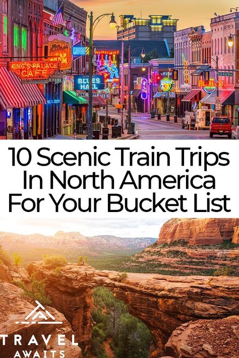 Train Vacations America, Train Across America, Train Travel Usa, Amtrak Travel, Train Vacations, Train Trips, Train Trip, Scenic Train Rides, North America Travel Destinations