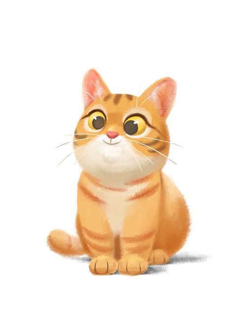 ArtStation - Cat-Xiaoba, qingshan CHEN Gatos Cool, Cat Beautiful, Gatto Carino, Cute Cat Illustration, Cats Drawing, Cats Aesthetic, Gorgeous Cats, Dog Painting, 캐릭터 드로잉