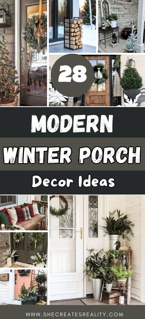 Winter porch decor ideas
Cozy winter porch designs
Modern winter porch inspiration
Elegant winter porch decor
Simple winter porch decorating ideas
Rustic winter porch decor
christmas porch decor 
january porch decor Outdoor Christmas Ideas Porch, January Porch Decorations, Simple Christmas Porch Ideas, After Christmas Front Porch Decor, January Front Porch Decor Winter, January Porch Ideas, Winter Front Porch Decor After Christmas, Long Porch Decorating Ideas, January Porch Decor