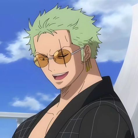 if u want to use/save/repost my works don't claim it as urs so put proper credits. click "follow" ty :> Zoro With Glasses, 1366x768 Wallpaper Hd, رورونوا زورو, Zoro Roronoa, Manga Japan, One Piece Photos, Zoro One Piece, Anime Backgrounds Wallpapers, One Piece Comic