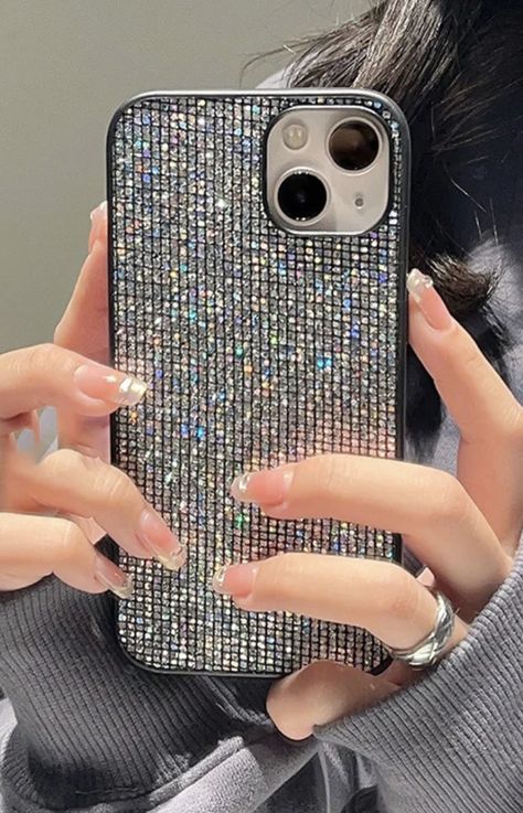 Bling Glitter sequin Soft phone case for iphone 14 11 12 13 Pro 7 8 Plus X XS Makeup Phone Case, Sparkly Phone Cases, Liquid Glitter Phone Case, Drugstore Hair Products, Phone Case Diy Paint, Diy Phone Case Design, Creative Iphone Case, Funky Glasses, Bling Phone Cases