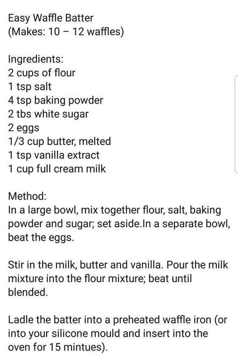 Easy Waffle Recipe From Scratch, How To Make Waffle Mix Recipe Easy, Homade Waffles Recipes, Easy Simple Waffle Recipe, How To Make Waffle Batter, Best Waffle Mix Recipe, How To Make Homemade Waffles, Quick And Easy Waffle Recipe, Homemade Waffle Recipe Fluffy