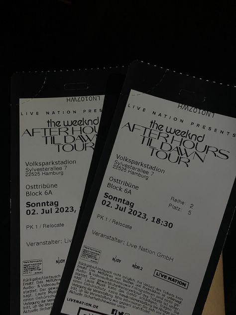 The Weeknd Tickets, The Weeknd