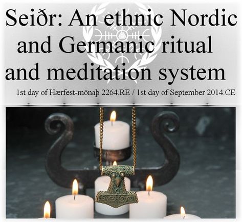 Seidr Volva, Seiðr Magic, Seidr Magic, Norse Man, Viking Religion, World Mythology, Norse Myth, Viking Life, Grimoire Book