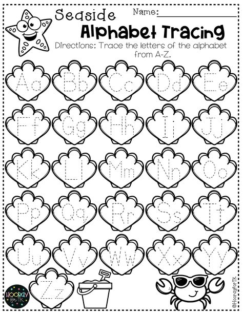 Transitional Kindergarten Curriculum: Use these summer math and literacy worksheets for centers, homework, or early finishers. Perfect for preschool, pre-k, transitional kindergarten (TK), or kindergarten. These worksheets have kids practice Letter Recognition, Number Recognition, Counting, Tracing, Colors, patterns and more! Pre K And Kindergarten Activities, Pre K Activities Printables, Summer For Kindergarten, Pre K Learning Crafts, Letter A Activities For Preschool Pre K, Homework Sheets For Kindergarten, Preschool Letter Recognition Worksheets, Kindergarten Readiness Worksheets, Tk Math Worksheets