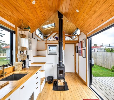 Tiny House Big Living, Live Big, Small Space Design, Tiny House Movement, Tiny House Interior, Cabin In The Woods, Big Dreams, Tiny House Living, Tiny House On Wheels