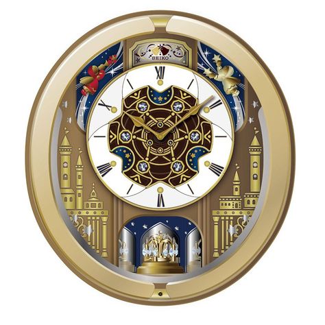 Seiko Victoria Wall Clock Antiques Decor, Interior Stairs, Unique Wall Clocks, Crystal Wall, Tabletop Clocks, What Time Is It, Silent Night, Joy To The World, Round Wall Clocks