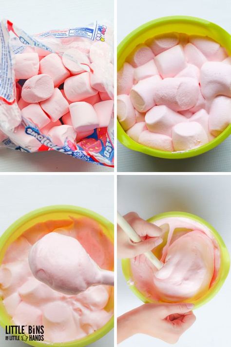 Marshmallow Slime Recipe, Edible Marshmallow Slime, Safe Slime Recipe, Marshmallow Slime, Boys Sleepover, Stitch Bedding, Chocolate Slime, Edible Slime Recipe, Edible Playdough