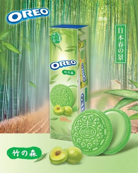 Oreo releases new sakura strawberry & sour plum flavours! | Localiiz Oreo Cookie Flavors, Sour Plum, Travel To Japan, Oreo Flavors, Kawaii Dessert, Junk Food Snacks, Cute Snacks, Japanese Snacks, Chocolate Packaging