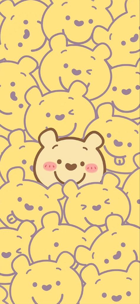 Cute, cute wallpaper, cute phone screen, iPhone screen saver, iPhone wallpaper, Winnie the Pooh wallpaper, backgrounds, cute backgrounds, Kawaii backgrounds, iPhone aesthetic, pink aesthetic, yellow aesthetic Cute Wallpaper Backgrounds Disney, Wallpaper Backgrounds Disney, Winnie The Pooh Wallpaper, Pooh Wallpaper, Backgrounds Disney, Emoji Drawings, Winnie The Pooh Pictures, Happy Wallpaper, Cute Winnie The Pooh