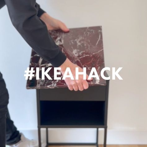 It's the easiest hack with the most marbleous result. What is your fave combination?! ❤️ Did you know our large Square Boards happen to match the popular IKEA Vikhammer night stand? Easily create that stylish hotel chique atmosphere in your bedroom ✨ Our boards come in 5 different colors. Orders placed on weekdays will leave our warehouse within 48 hours. What are you waiting for?! Let that inner interior stylist out! 🤗 Ikea Vikhammer, Bedroom Hotel Chique, Bedroom Hotel, Interior Stylist, Night Stand, Simple Tricks, Did You Know, Hotel, Bedroom