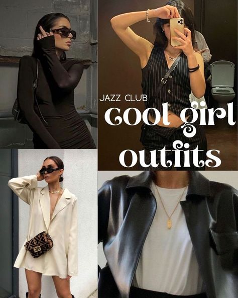 Jazz Outfits, Fancy Outfits, Club Outfits, Classy Outfits, Concert Casual Jazz Club Outfit, Night Out Downtown Outfit, Female Musician Outfits, Black Club Outfits For Women, Jazz Club Date Night Outfit, What To Wear To A Jazz Club Outfit, Jazz Style Fashion Women, Jazz Dinner Outfit, Jazz Girl Aesthetic Outfit