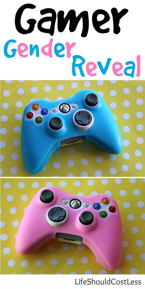 gamergenderrevealmainpic_zps6adb07b3 Gamer Gender Reveal Ideas For Party, Nerd Gender Reveal, Gender Reveal Ideas For Gamers, Video Game Gender Reveal Ideas, Video Game Gender Reveal, Gamer Baby Shower Ideas, Gamer Gender Reveal Ideas, Gamer Gender Reveal, Baby Reveal Ideas For Husband