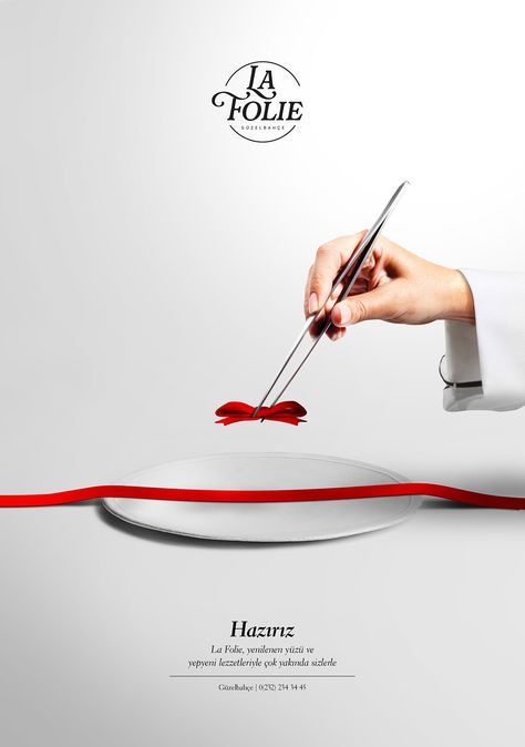 Fine Dining Graphic Design, Chef Creative Ads, Fine Dining Illustration, Restaurant Billboard Design, Restaurant Creative Ads, Restaurant Ads, Luxury Advertising, Hotel Ads, Restaurant Advertising