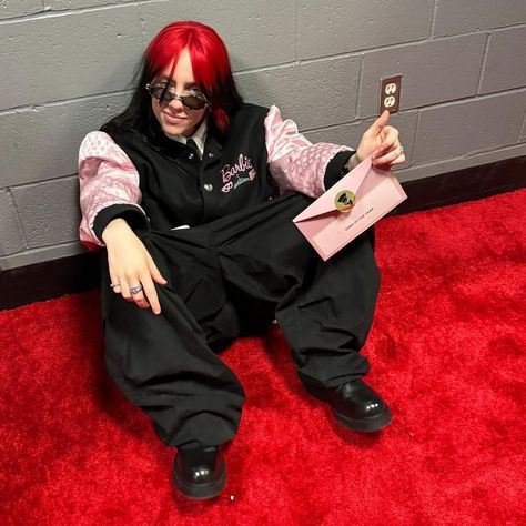 Billie Eilish - IG Post February 20, 2024 Lost Cause Billie Eilish, Red Roots, Billie Eilish Outfits, Lost Cause, Bossa Nova, My Phone, Melanie Martinez, Billie Eilish, Role Models