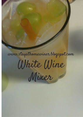 Chardonnay Wine Mixer  www.stayathomewiner.blogspot.com Wine Mixers Recipe, Mixed Drinks With Chardonnay, Introduction Of Myself, Wine Mixers, Chardonnay Wine, Cute Picture, Chardonnay, White Wine, Wine