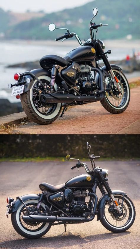 Royal Enfield Goan Classic 350 is expected price around ₹2.0 - 2.2 lakhs in India & £4,000- £4,500 in the UK and around $4,800- $5,500 in the US. Royal Enfield Goan Classic 350, Goan Classic 350, Royal Enfield Classic 500, Classic 350 Royal Enfield, Enfield Classic, Motor Bikes, Royal Enfield, Say Hello, Fashion Ideas