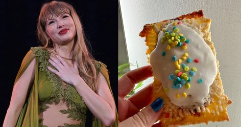 Swifties Think They Cracked The Code To Taylor Swift's Homemade Pop-Tarts Taylor Swift Pop Tart Recipe, Taylor Swift Recipes, Chai Cookies Recipe, Pop Tart Recipe, Homemade Pop Tarts, Poptart Recipe, Sweet Bites, Pop Tart, Blueberry Cobbler